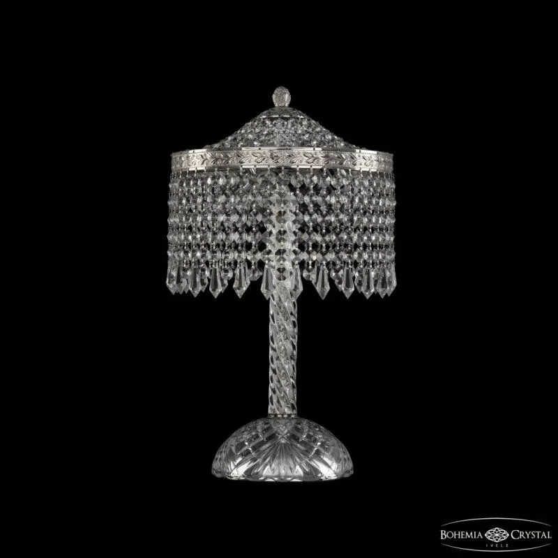 Настольная лампа декоративная Bohemia Ivele Crystal 1920 19201L4/25IV Ni Drops