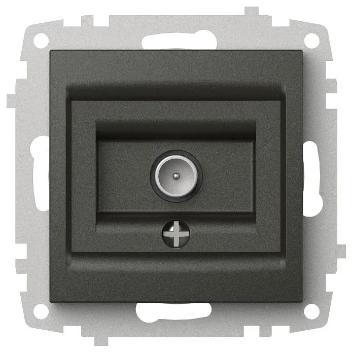 ТВ-розетка оконечная без рамки Elbi Eleсtriс Zena Vega 609-011100-273