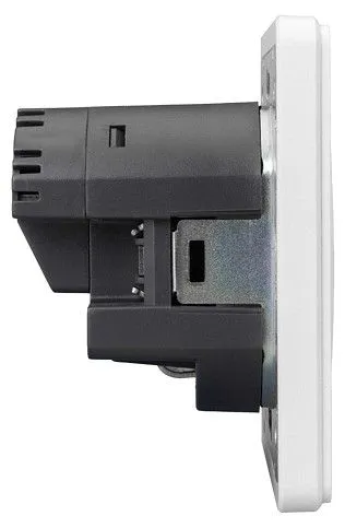 Розетка с заземлением и со шторкой и 2хUSB, без рамки Kranz ROUND KR-78-0704-1