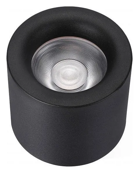 Накладной светильник iLedex Metrica 113-12W-D100-4000K-24DG-BK
