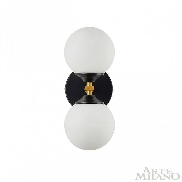 Бра Arte Milano Neapolis-71580 271580/2B BK/GD