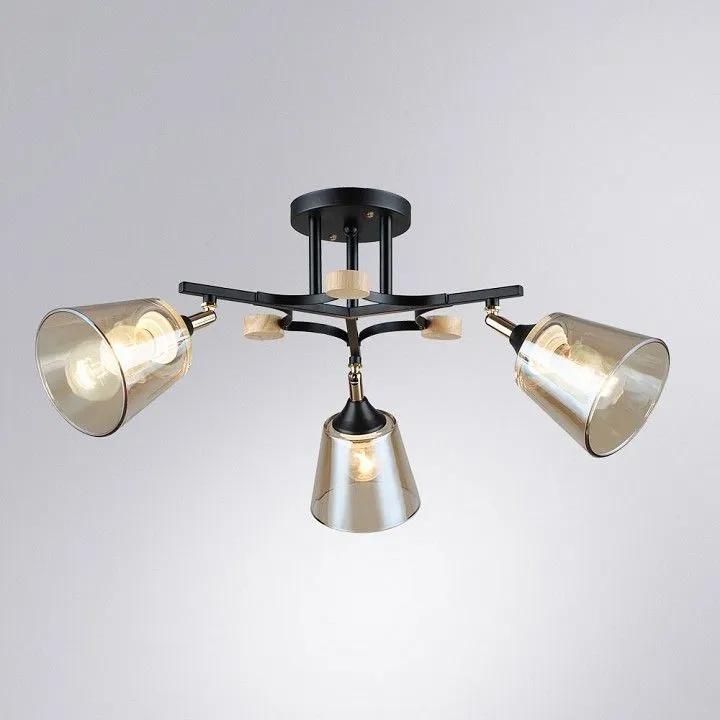 Люстра на штанге Arte Lamp Glassy A5078PL-3BK
