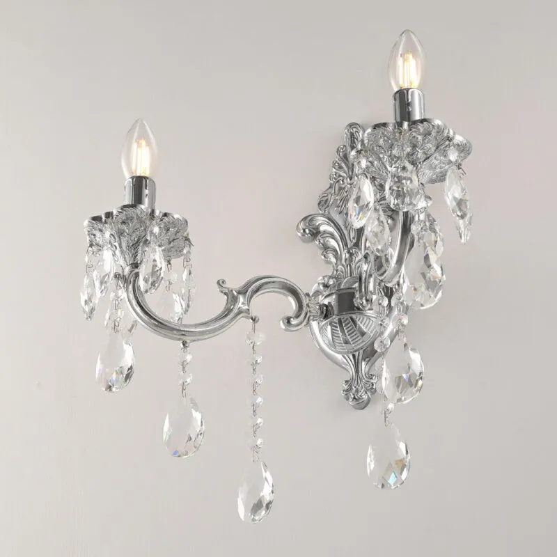 Бра Bohemia Ivele Crystal AL7801 AL7801B14/2/175 B NW