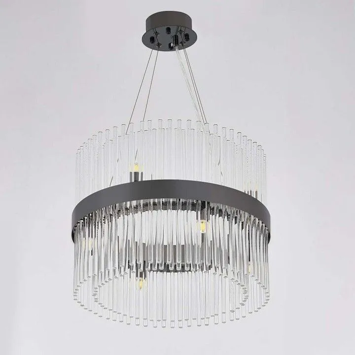 Подвесная люстра Arte Milano Бари 430110.400.8.G9.B1 BK