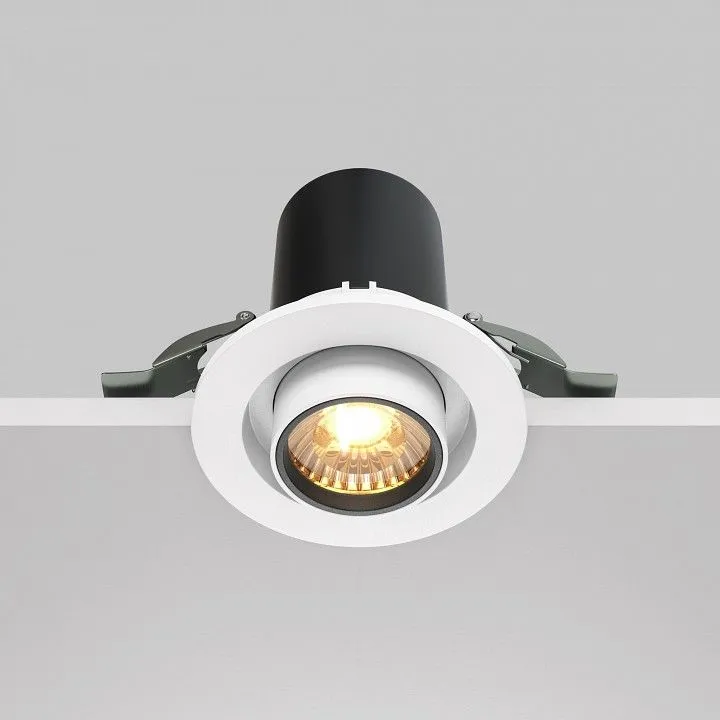 Встраиваемый светильник на штанге Maytoni Technical Скрытный DL045-01-10W3K-W