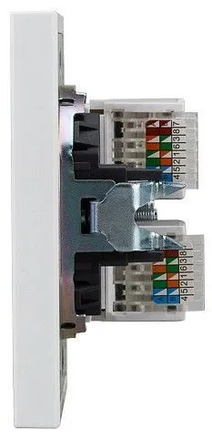 Розетка двойная Ethernet RJ-45 без рамки Kranz STRONG KR-78-0725-4