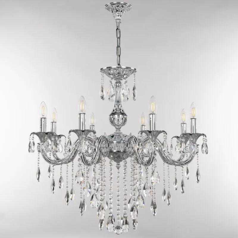 Подвесная люстра Bohemia Ivele Crystal AL7901 AL79101/8/250 B NW
