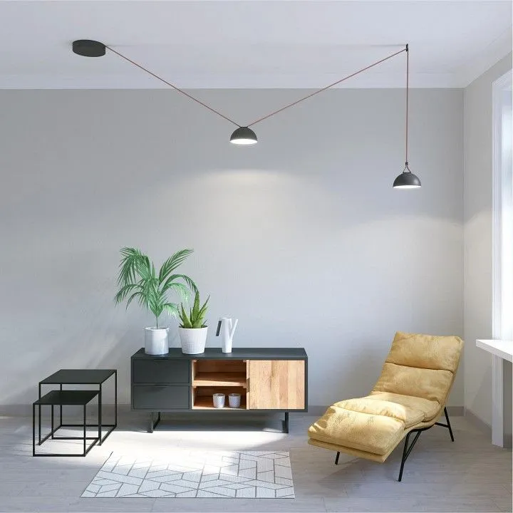 Накладной светильник Denkirs BELTY FLOW DK5561-BK Накладной светильник Denkirs BELTY FLOW DK5561-BK