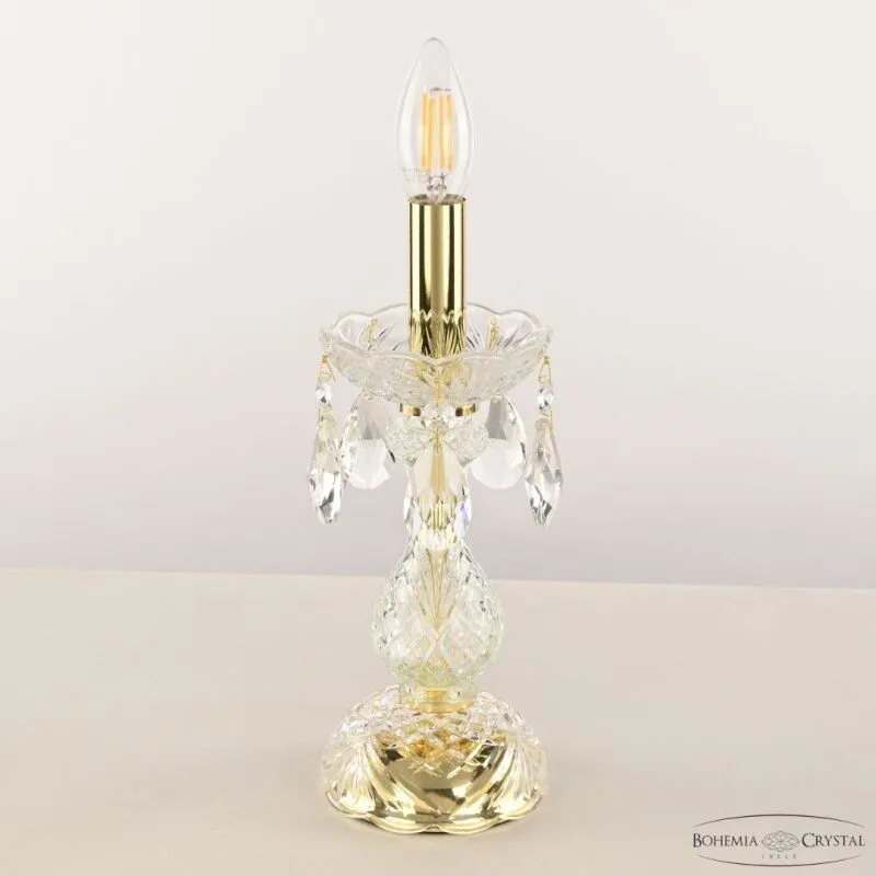 Настольная лампа декоративная Bohemia Ivele Crystal 101 101L/1-27 G