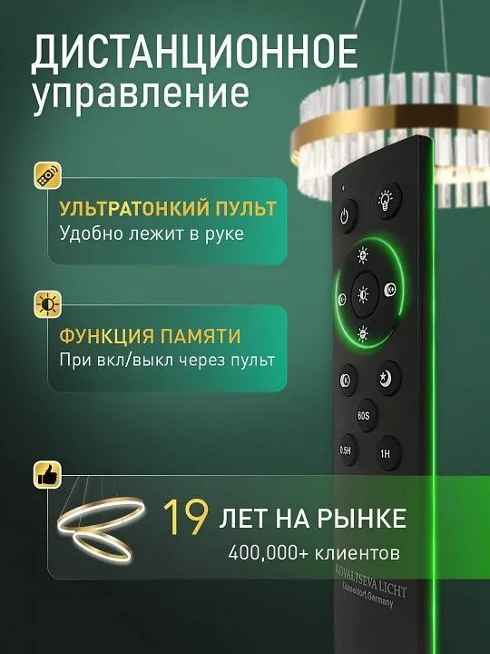 Потолочная люстра Natali Kovaltseva  LED LAMPS 85008
