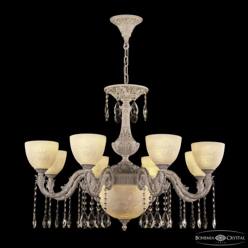 Подвесная люстра Bohemia Ivele Crystal AL7901 AL79101P/8/250 A WMN P1 U Pair