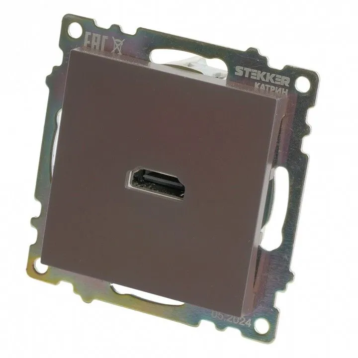 Розетка HDMI без рамки Stekker Катрин 50064