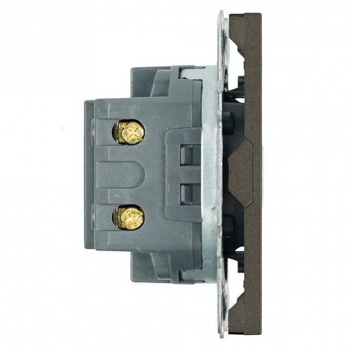 Розетка 2хUSB type A и C без рамки Stekker Эмили 49931