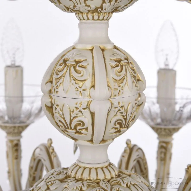 Подвесная люстра Bohemia Ivele Crystal AL7901 AL79101/10+5/250/2D B WMG P Clear/M-1H