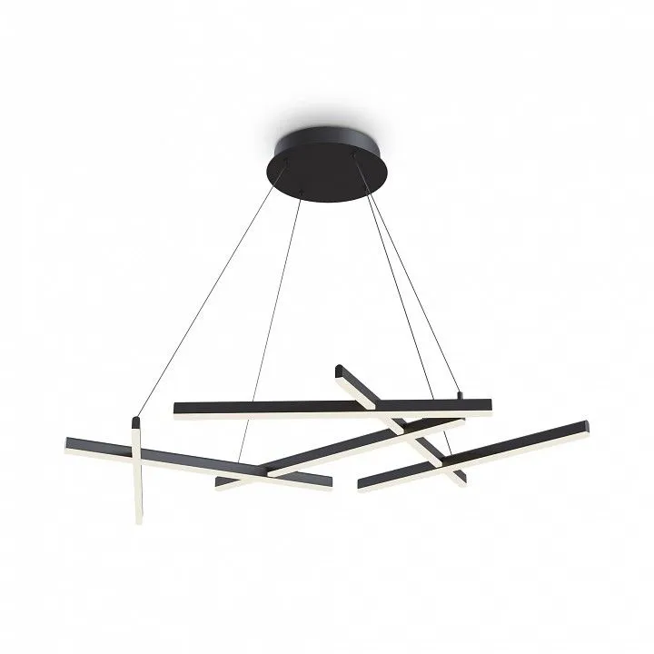 Подвесная люстра Maytoni Линия MOD016PL-L80BK