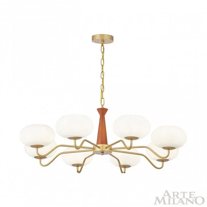 Подвесная люстра Arte Milano AM-Napoli 310166/D900/8 BS/WD
