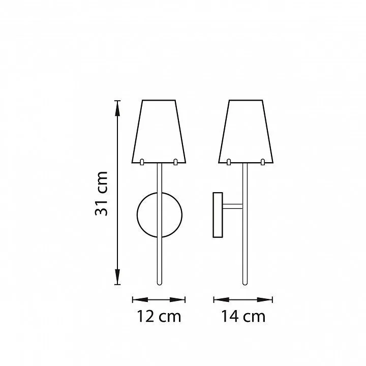 Бра Lightstar Diafano 758614
