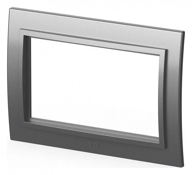 Рамка для двойной розетки Elbi Eleсtriс Zena 608-011000-908