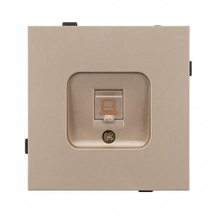 Розетка Ethernet RJ-45 и со шторками, без рамки Arlight SCT-TENDO 054099
