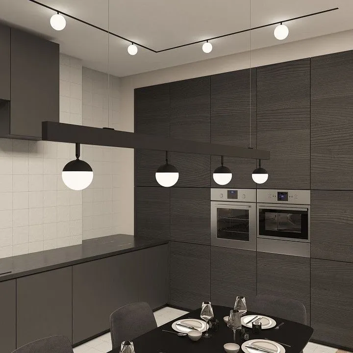 Светильник на штанге Denkirs SMART MOON DK8050-BK Светильник на штанге Denkirs SMART MOON DK8050-BK