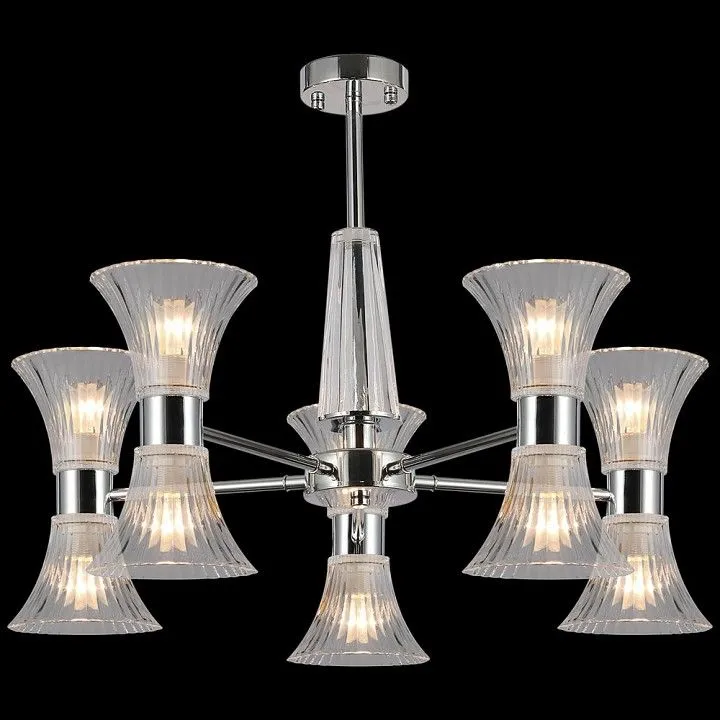 Люстра на штанге ILLUMICO  IL0288-10P-79 CR