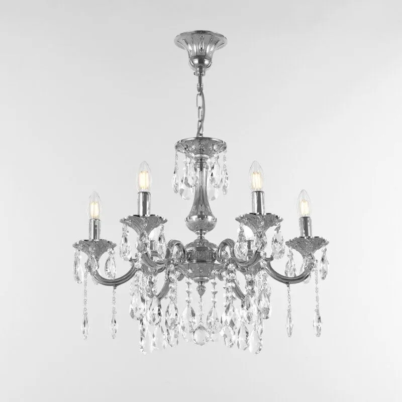 Подвесная люстра Bohemia Ivele Crystal AL77 AL77101/6/175 A Ni
