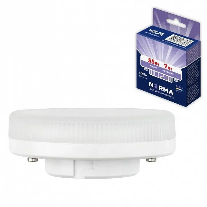 Лампа светодиодная Volpe LED-GX53 GX53 7Вт 6500K UL-00011425