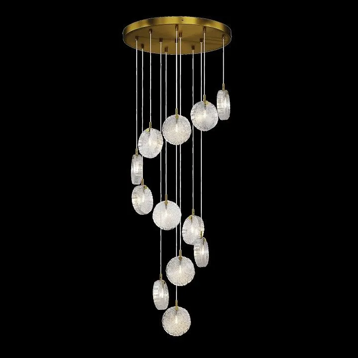Подвесная люстра Maytoni Мороз MOD254PL-12BS