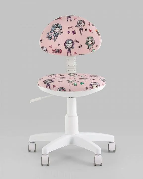Стул компьютерный Stool Group Умка KP09-wh-HCC-Girls, УТ000038770 Стул компьютерный Stool Group Умка KP09-wh-HCC-Girls, УТ000038770