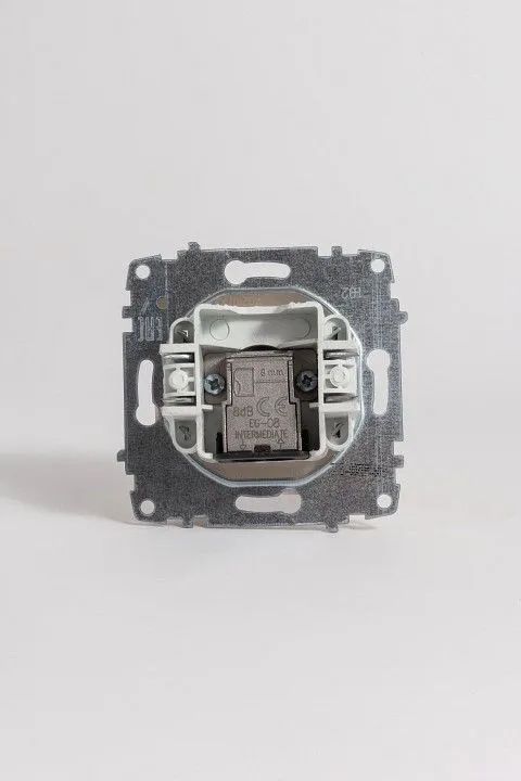 ТВ-розетка проходная без рамки Elbi Eleсtriс Zena Vega 609-010200-272