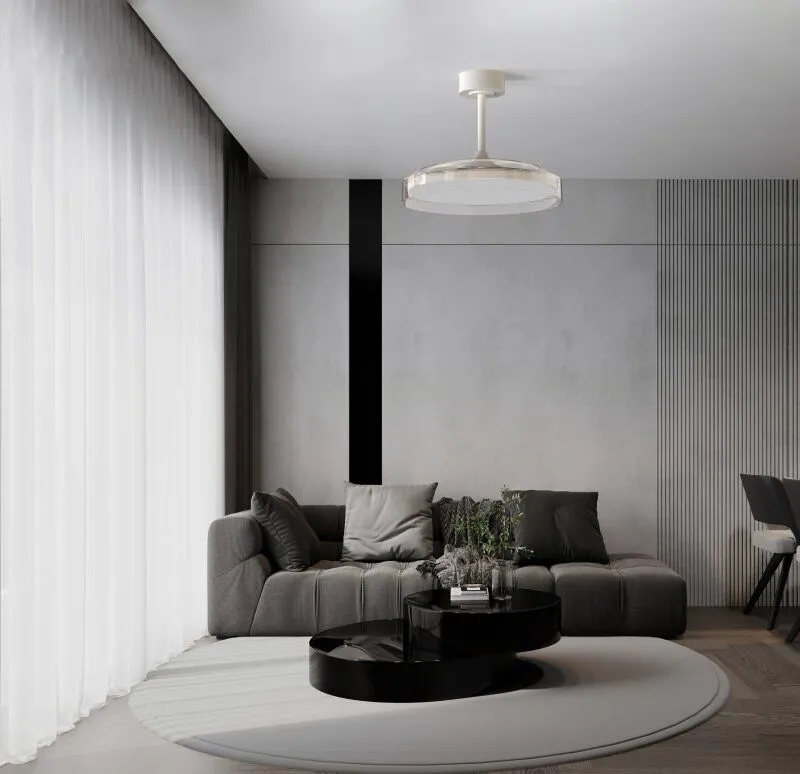 Светильник с вентилятором Mantra GLASS FAN 9525