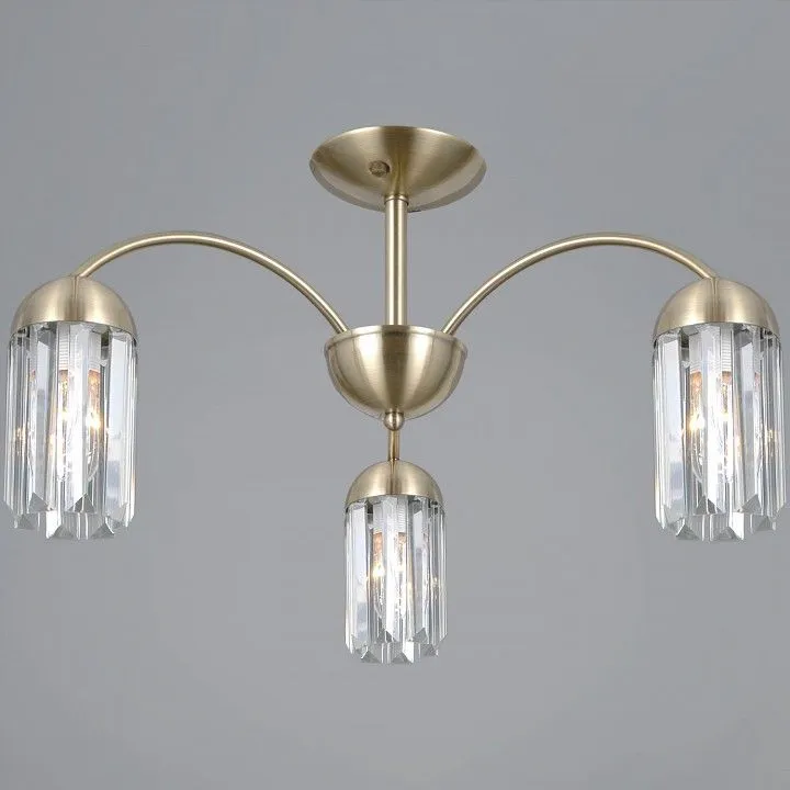 Люстра на штанге ILLUMICO LYRA IL0599-3CSQ-24 AB LYRA