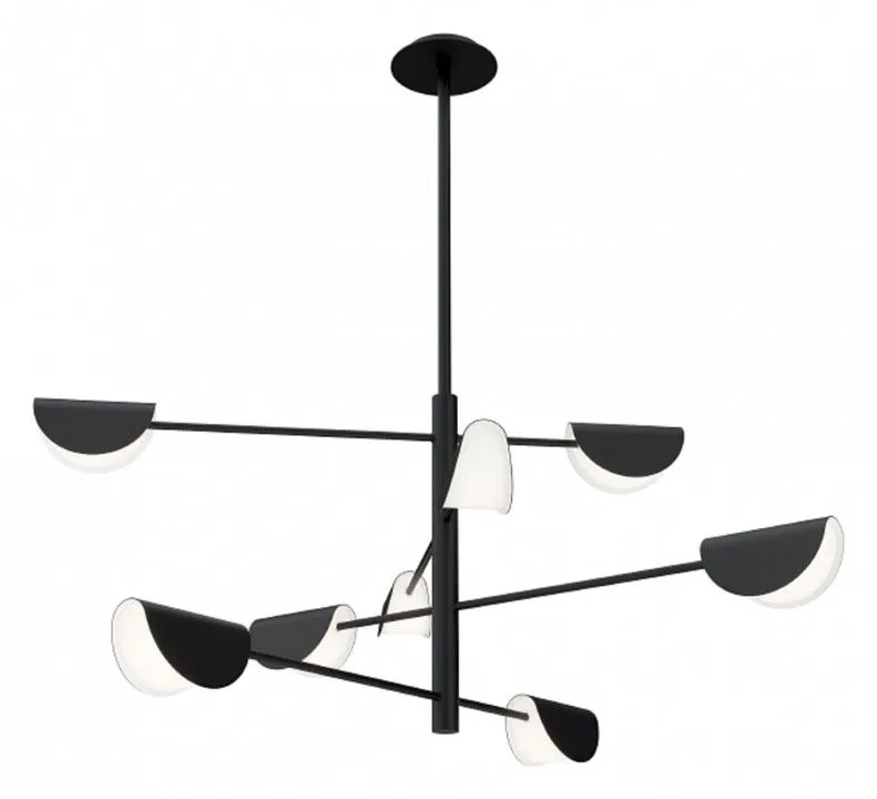 Люстра на штанге Maytoni Моллис MOD126PL-08B