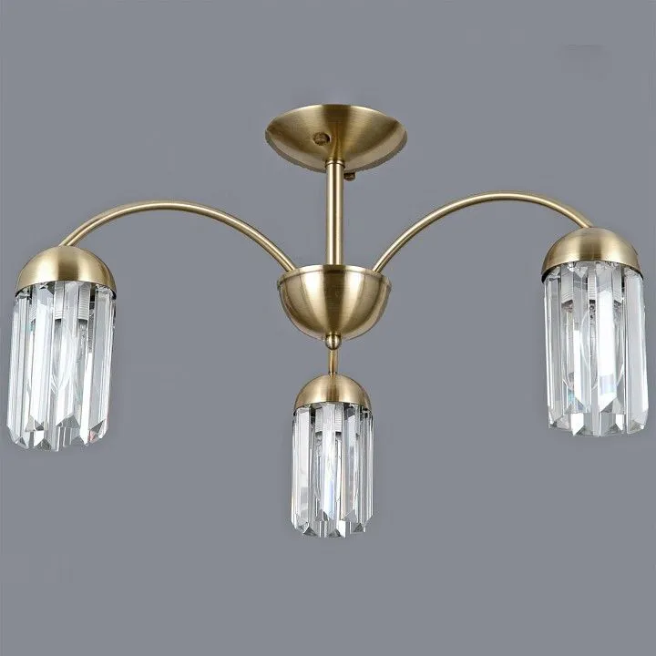 Люстра на штанге ILLUMICO LYRA IL0599-3CSQ-24 AB LYRA