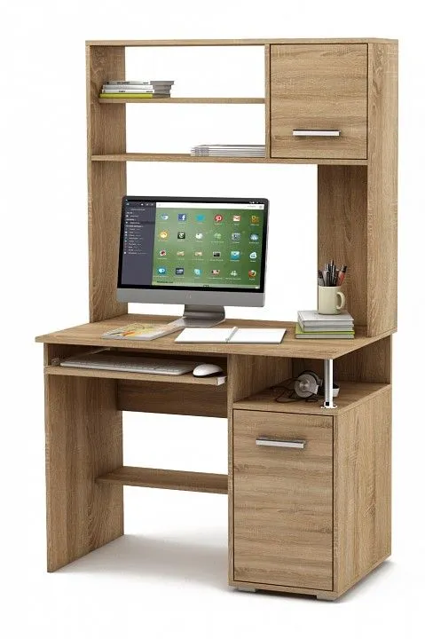 Стол компьютерный ВМФ Амбер-13 КСАМ-13К-ДС Стол компьютерный ВМФ Амбер-13 КСАМ-13К-ДС