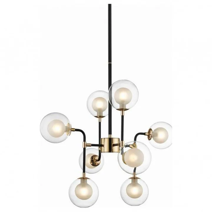 Подвесная люстра Zumaline Riano P0454-08C-SDGF Подвесная люстра Zumaline Riano P0454-08C-SDGF