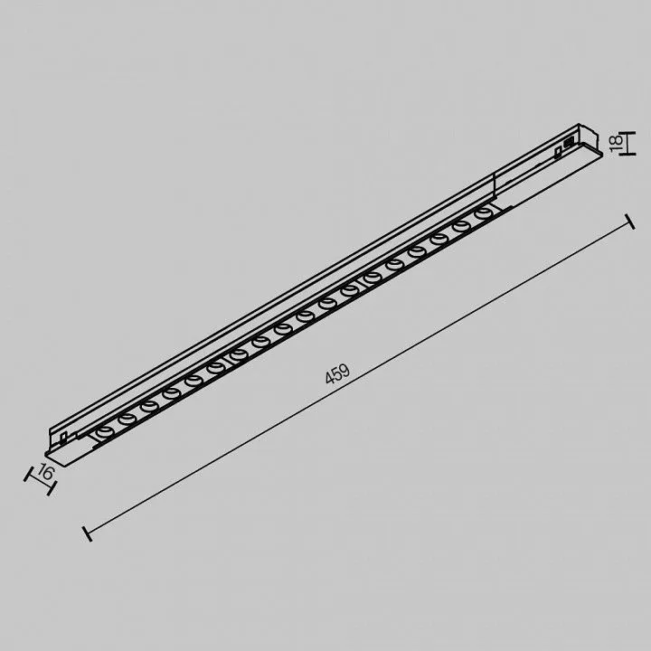 Накладной светильник Maytoni Technical Точки TR232-2-15W3K-B