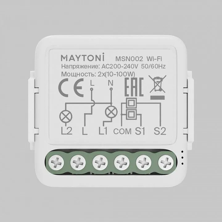 Конвертер Wi-Fi для смартфонов и планшетов Maytoni Lighting control Выключатели MSN002