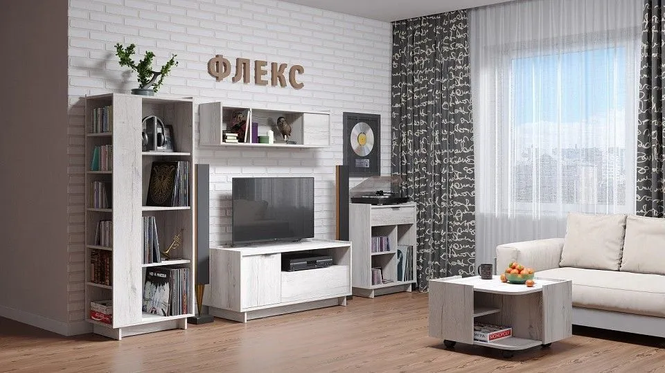 Стеллаж комбинированный Флекс