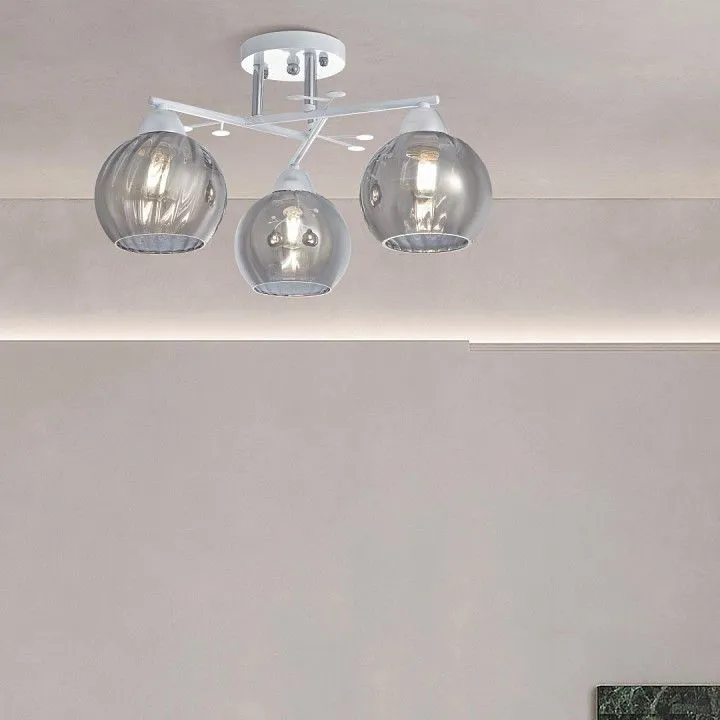 Потолочная люстра Arte Milano AMALFI-326508 326508/3 WH+CR