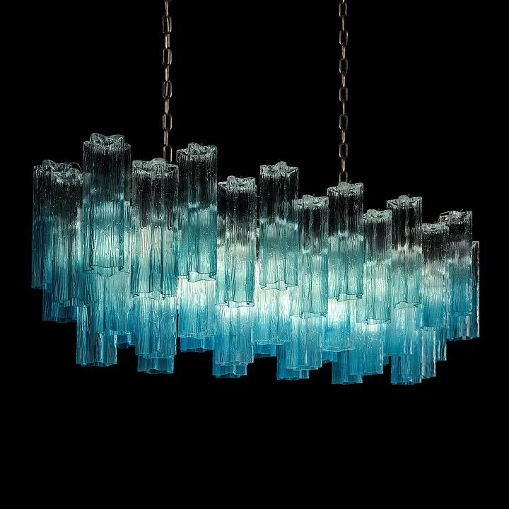 Подвесная люстра Loft it Murano 10580/1000R Clear blue