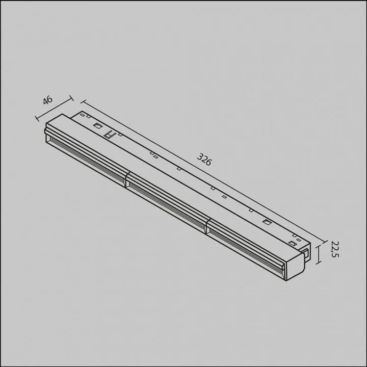 Встраиваемый светильник Maytoni Technical Парете TR106-4-18W-DS-B