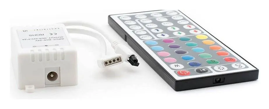 Контроллер-регулятор цвета RGB с пультом ДУ SWG IR IR-RGB-44-6A
