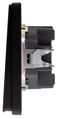 Переключатель проходной одноклавишный без рамки Kranz ROUND KR-78-0708-3