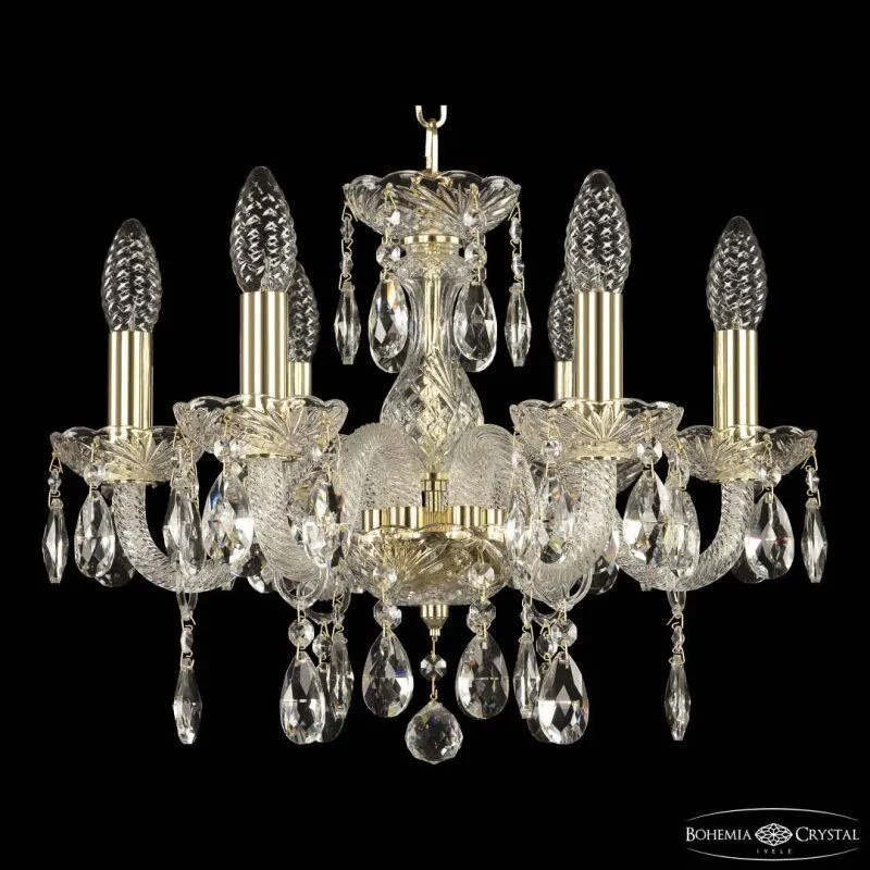 Подвесная люстра Bohemia Ivele Crystal 117 117/6/141 G