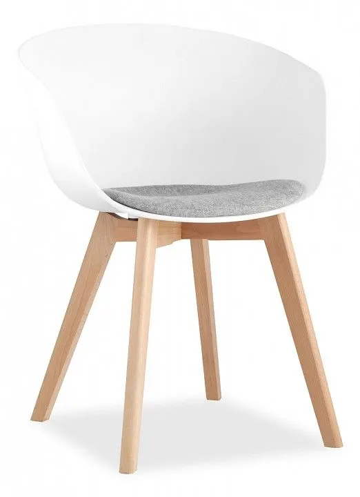 Кресло Stool Group Libra 8320F WHITE+LIGHT GREY, УТ000000859 Кресло Stool Group Libra 8320F WHITE+LIGHT GREY, УТ000000859