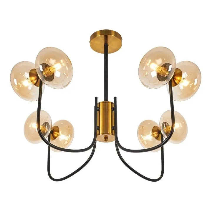Люстра на штанге MyFar Scott MR1751-8P