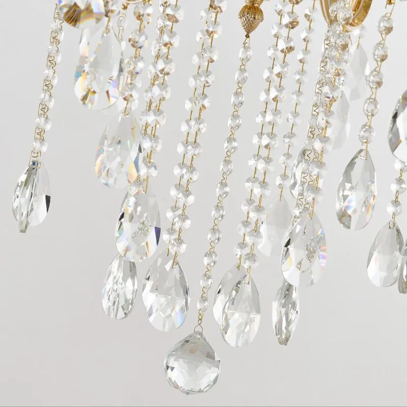 Подвесная люстра Bohemia Ivele Crystal AL7801 AL78101/8/250 B GW