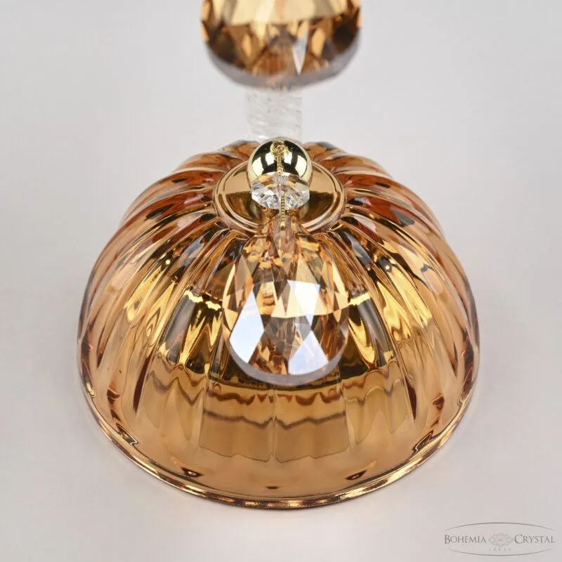 Бра Bohemia Ivele Crystal 5413 5413B/1/165 G Amber/M-1H K721