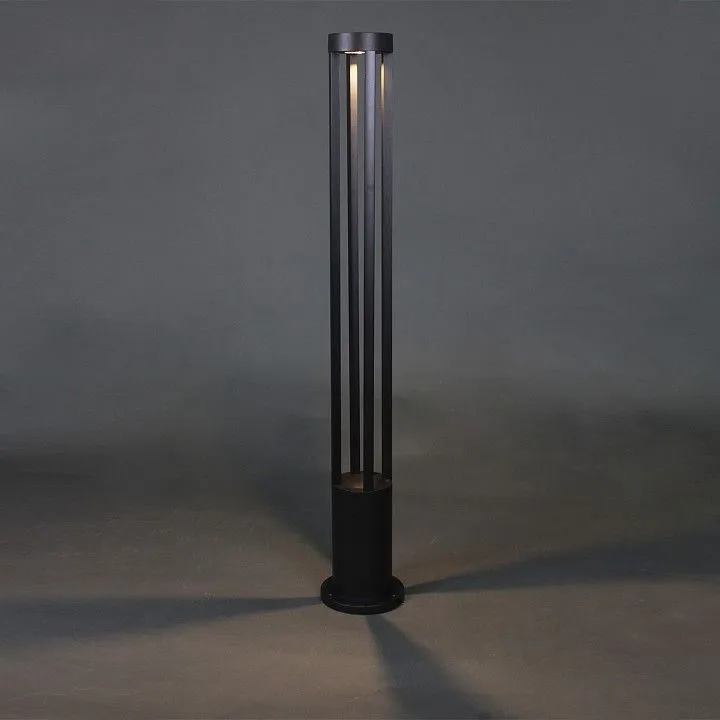 Наземный высокий светильник Reluce  09958-0.7-001JH 1,0M LED7W BK RLOS